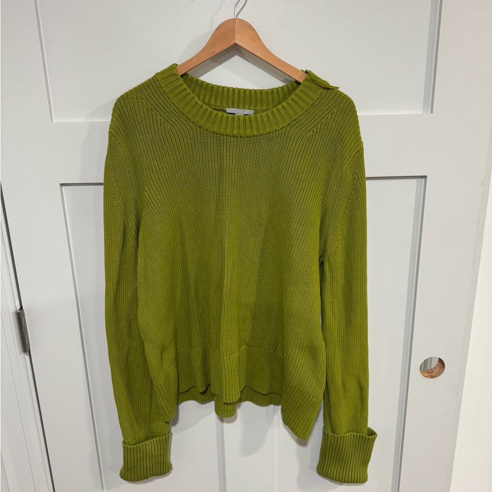 COS Green Women's Crew Neck Sweater